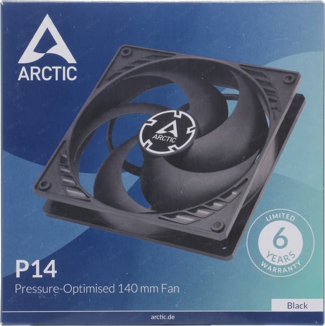 Arctic <ACFAN00123A> P14  (3пин, 140x140x27мм, 1700об/мин)