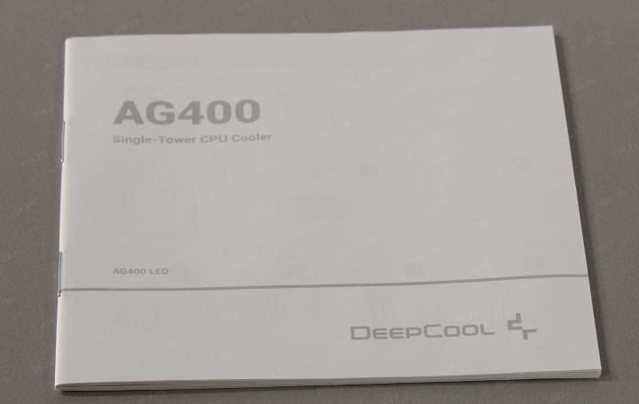 Deepcool <R-AG400-BKNNMN-G-1>  AG400 (4пин, 115x/1200/1700/AM4/AM5,31.6дБ,500-2000об/мин,Al+тепл.трубки)