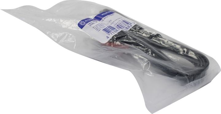 Кабель соединительный 2xRCA(M)-2xJack 3.5mm(M), 2м, черный 5bites (AC35J2R-020M)