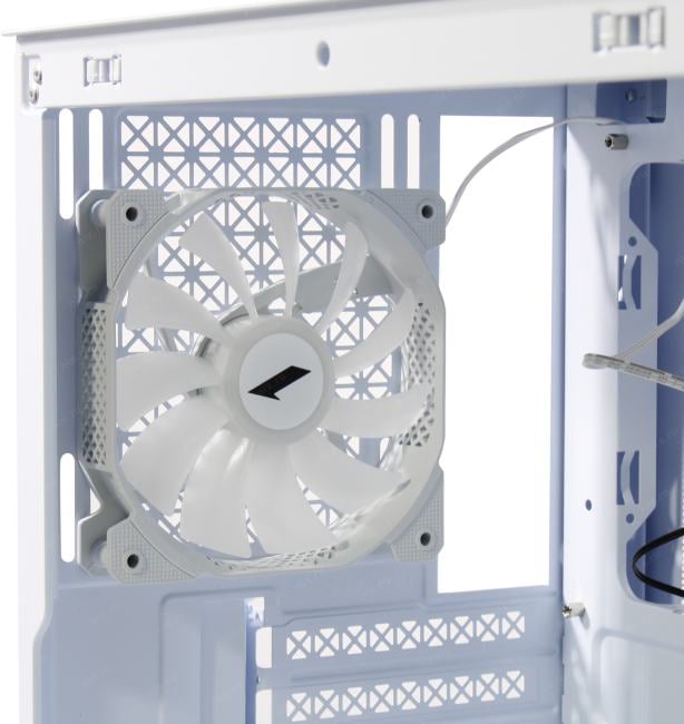 Miditower 1STPLAYER TRILOBITE T7-P <T7-P-WH-4F1-W>  White  ATX  без БП