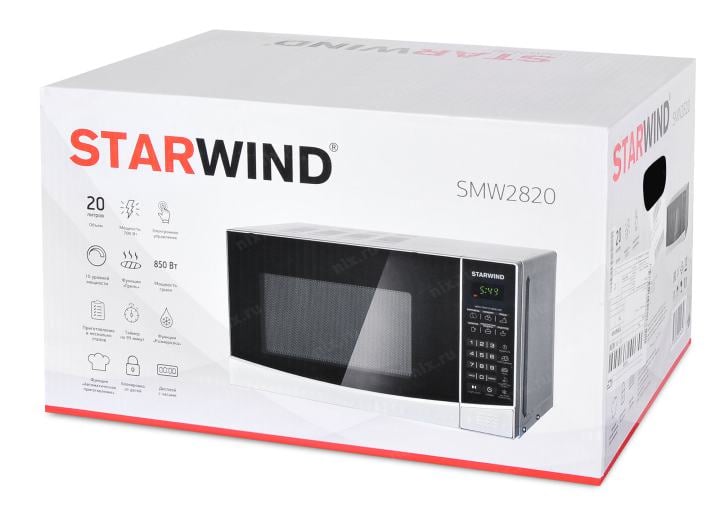 Starwind <SMW2820> Микроволновая  печь (850Вт, 20л)