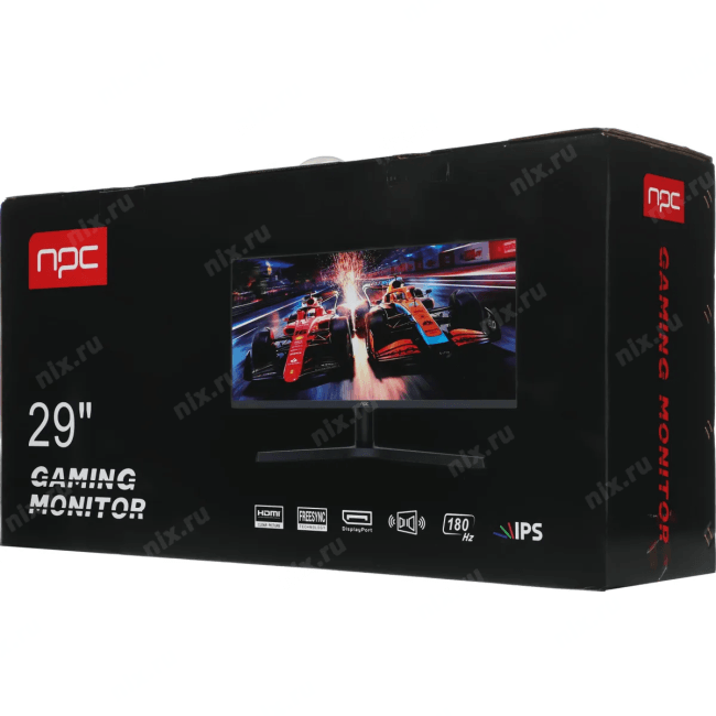 29"   ЖК монитор NPC MZ300L с поворотом экрана (LCD,  2560x1080,HDMI,  DP)