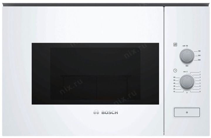 Микроволновая печь Bosch BFL520MW0 20л.  800Вт белый (встраиваемая)