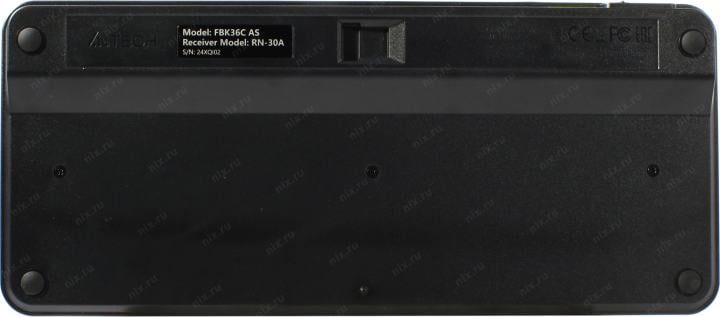 Клавиатура A4Tech Fstyler Bluetooth&Wireless FBK36C  AS Black <USB>