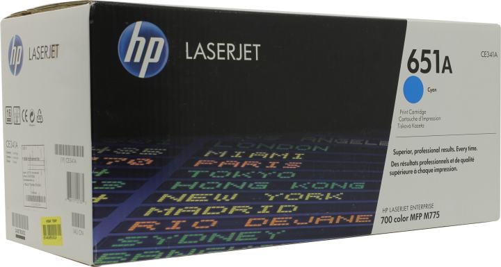 Картридж HP CE341A(C) (№651A) Cyan для HP LJ Enterprise  700  Color  MFP M775