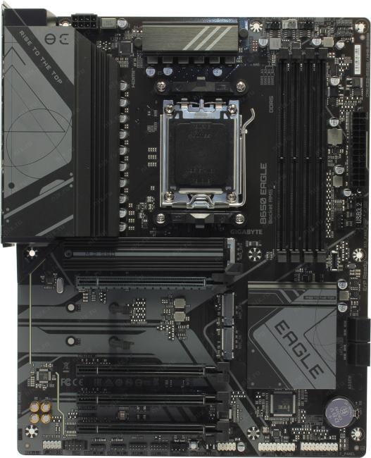 GIGABYTE B650 EAGLE Rev1.0/1.2 (RTL) AM5 <B650> 4xPCI-E HDMI+DP GbLAN SATA  RAID ATX 4DDR5