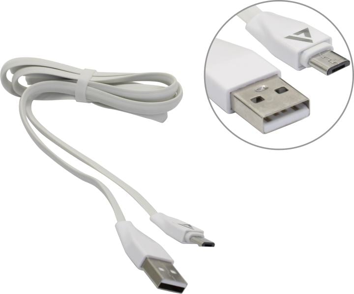 ACD <ACD-U920-M1W> Кабель  USB AM-->micro-B 1м