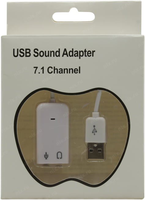 Espada <PAAU003> USB адаптер для  наушников с микрофоном