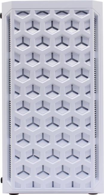 Корпус Powercase Корпус Powercase Mistral Micro T3W, Tempered Glass, Mesh, 2x 140mm + 1х 120mm 5-color fan, белый, mATX (CMIMTW-L3) (202766)