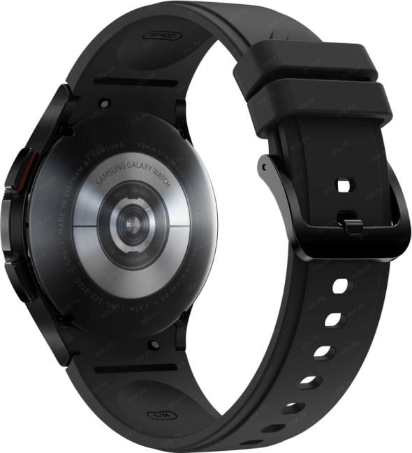 Смарт-часы Samsung Galaxy Watch 4 Classic 42мм 1.2" AMOLED корп.черный рем.черный (SM-R880NZKACIS)