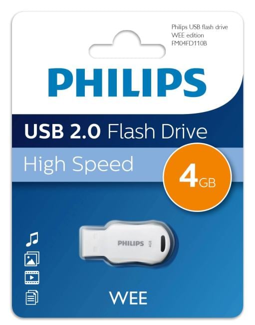 Philips WEE <FM04FD110B/97> USB2.0  Flash  Drive  4Gb (RTL)