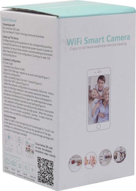 Orient <WF-208> (2xCam 1920x1080, f=3.6mm, WiFi, PTZ,  microSD, микрофон, LED)