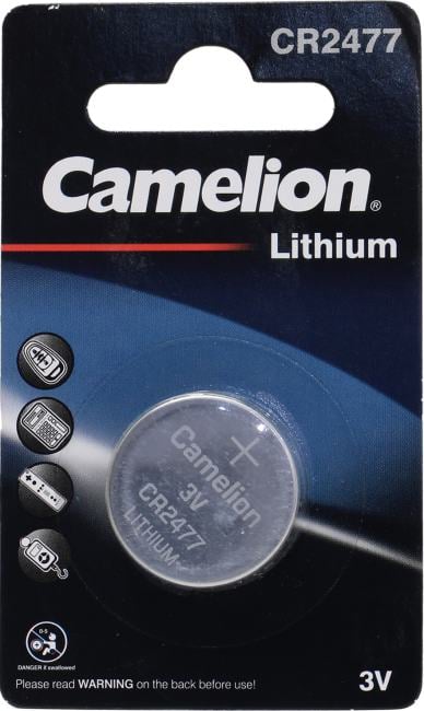 Батарейка Camelion CR2477, литиевая, 3V