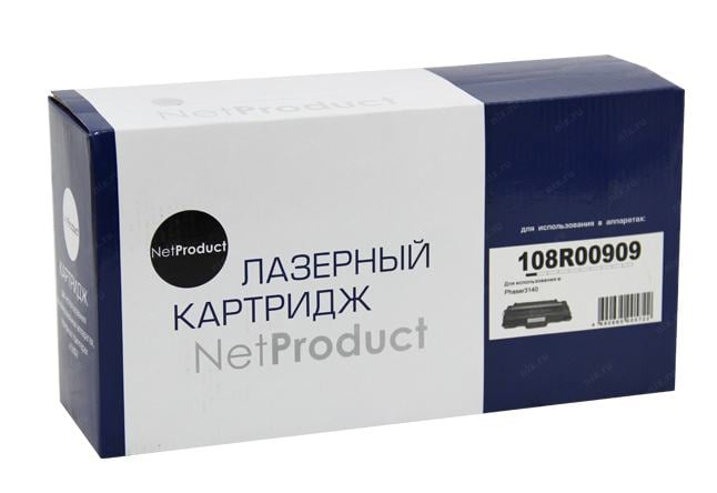 Картридж NETPRODUCT N-108R00909, черный, 2500 страниц