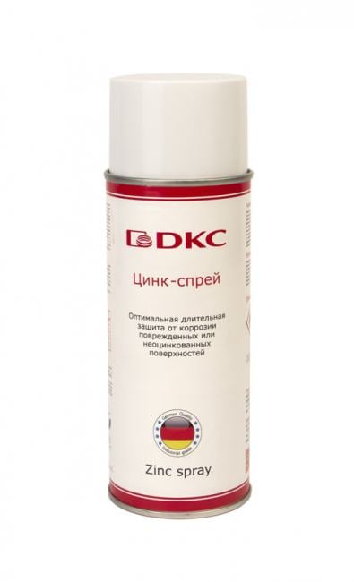 Спрей-краска DKC 37039HDZ цинковая, 400 мл,  "S5  Combitech"