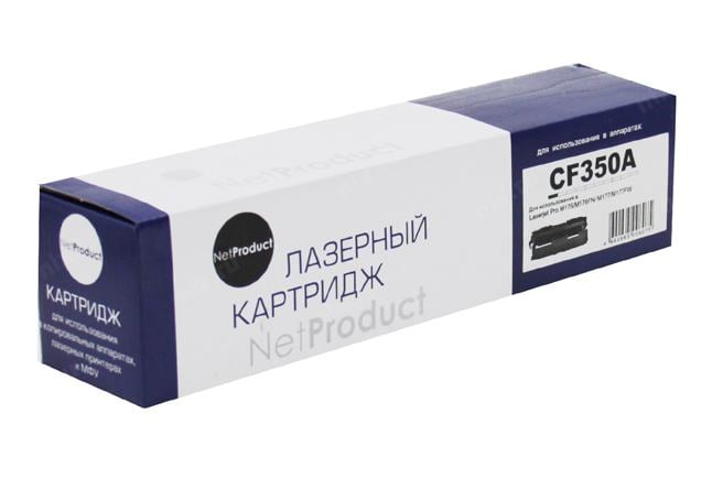 Тонер-картридж NetProduct (N-CF350A) для HP CLJ Pro  MFP  M176N/M177FW,  Bk, 1,3K