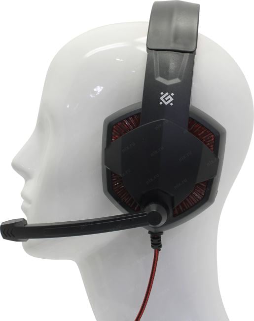 Наушники с микрофоном Defender Warhead G-370 (шнур 2м,  с  регулятором  громкости) <64037>