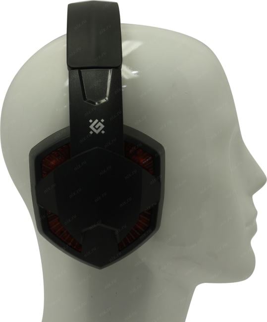Наушники с микрофоном Defender Warhead G-370 (шнур 2м,  с  регулятором  громкости) <64037>