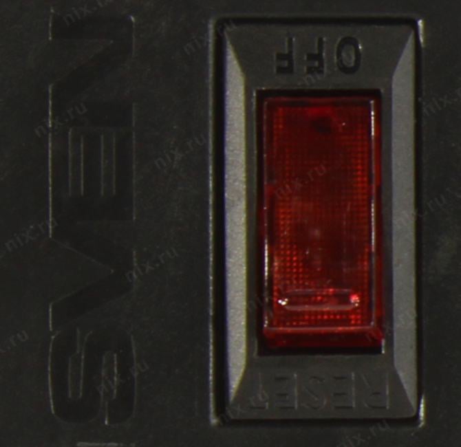 Сетевой фильтр SVEN SF-05E Black <1.8м>  (5 розеток) <021559>
