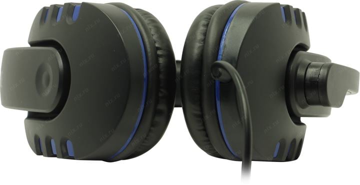 Наушники с микрофоном Defender Warhead G-160 (шнур 2.5м, с регулятором  громкости)  <64118>