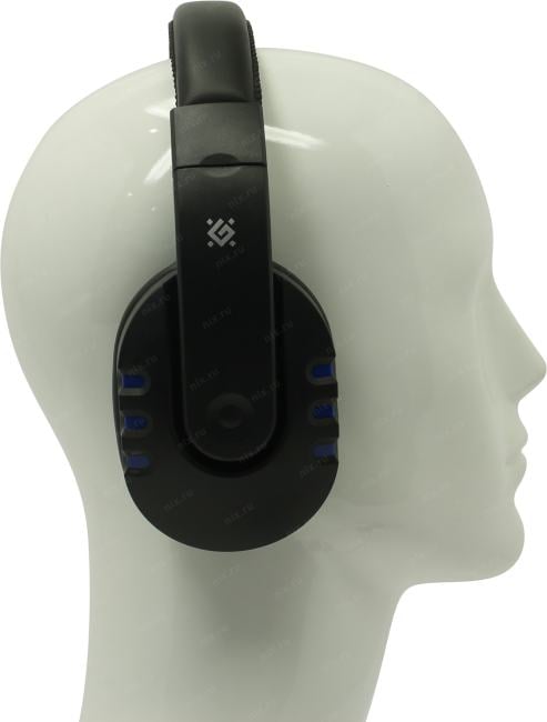 Наушники с микрофоном Defender Warhead G-160 (шнур 2.5м, с регулятором  громкости)  <64118>