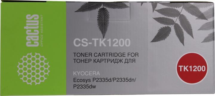Картридж Cactus  CS-TK1200  для  Kyocera P2335d/P2335dn/P2335dw