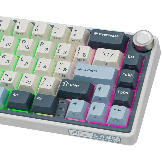 Royal Kludge 6935280827792 Компактная (65%) механическая клавиатура Royal Kludge R65 - проводная , 66 клавиш,  Gasket  Mo