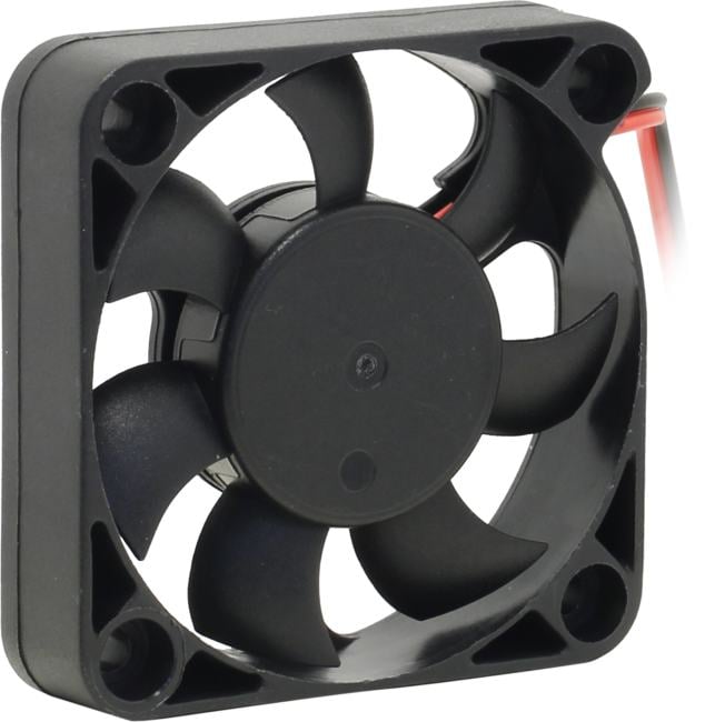 Вентилятор для корпуса 5bites FB5010S-12L2 черный 50мм 4200rpm 24db 2-pin
