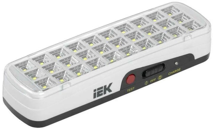 Светильник IEK LDBA0-3926-30-K01 аккумуляторный светодиодный ДБА-3926 5ч  непостоянный Lithium-ions IP20