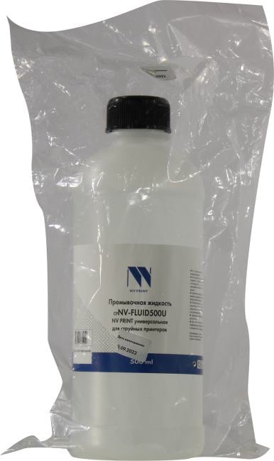 Промывочная жидкость NV PRINT универсальная для струйных принтеров NV-FLUID500U (500ml)