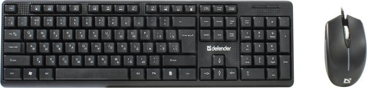 Defender Triumph <C-991> Black (Кл-ра, USB+Мышь  3кн,Roll,  Optical,  USB) <45991>