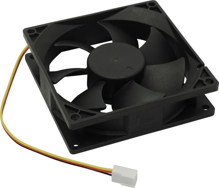 Вентилятор Gembird FANCASE2, 92×92×25мм, 2800RPM, 3-pin