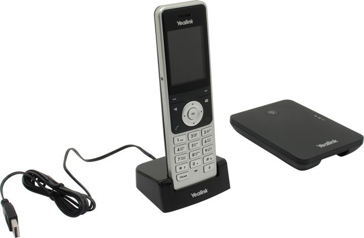DECT-телефон Yealink W76P, база W70B + трубка W56H