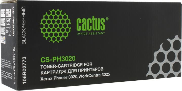 Картридж Cactus CS-PH3020 для  Xerox Phaser 3020