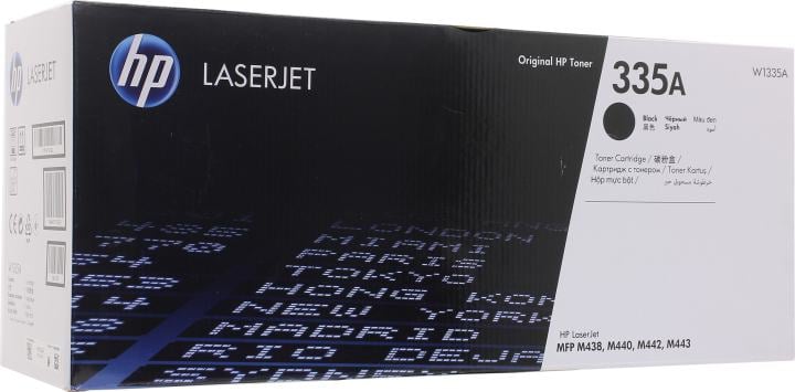 Оригинальный лазерный картридж HP №335A W1335A для HP LaserJet M438n/ M442dn/ M443nda, черный, 7400 страниц