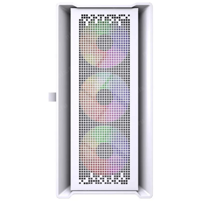 Корпус Powercase CAMBFW-A4-LE, mATX, TG, 4×120мм ARGB, белый