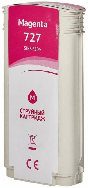 SIB3P20A B3P20A (№727 Magenta) Sakura струйный картридж для  HP,  пурпурный,  130 мл.