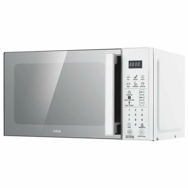 Микроволновая печь BBK 20MWS-805S/W белый, 20 л, 800 Вт, переключатели - сенсор