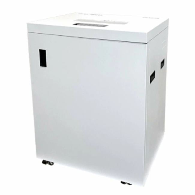 OK39351650 Шредер Office Kit S1650 3,9х35 белый (секр.P-4) фрагменты 35лист. 165лтр. скрепки  скобы пл.карты CD