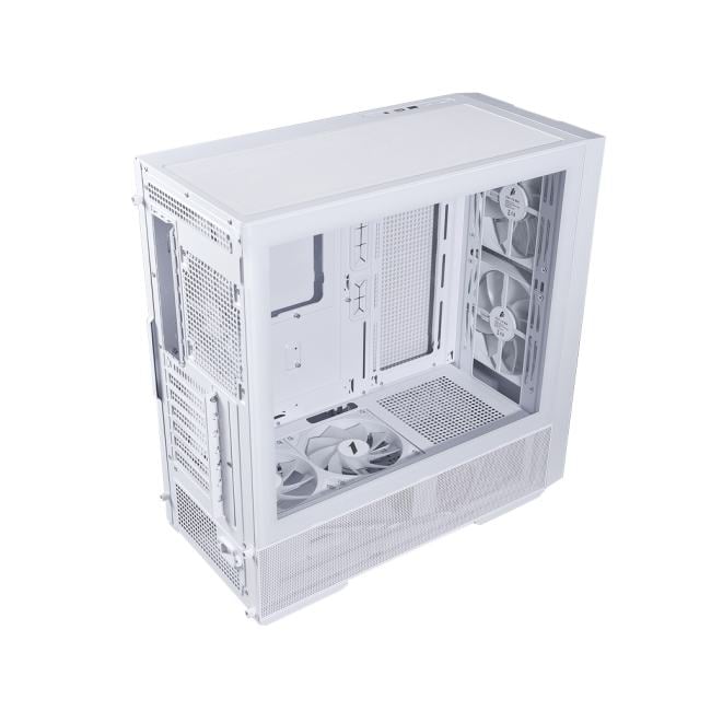 AU7-WH-2FA7-14-W-2FA7R-W-1FA7-W Корпус 1STPLAYER AU7 ARGB White / ATX / 2x140mm &amp;  3x120mm  ARGB  fans /