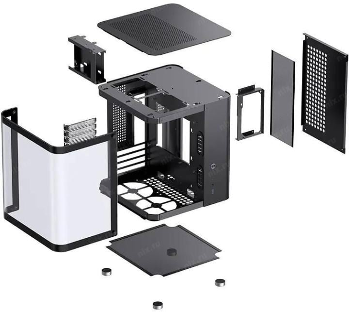 Miditower JONSBO <TK-1 Black>  MicroATX без БП