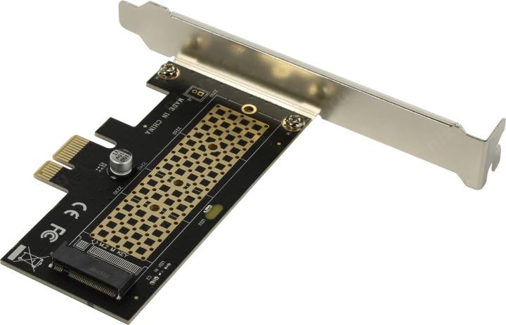 Переходник ORIENT C302E, PCI-Ex1 → M.2 M-key NVMe, 2230-2280