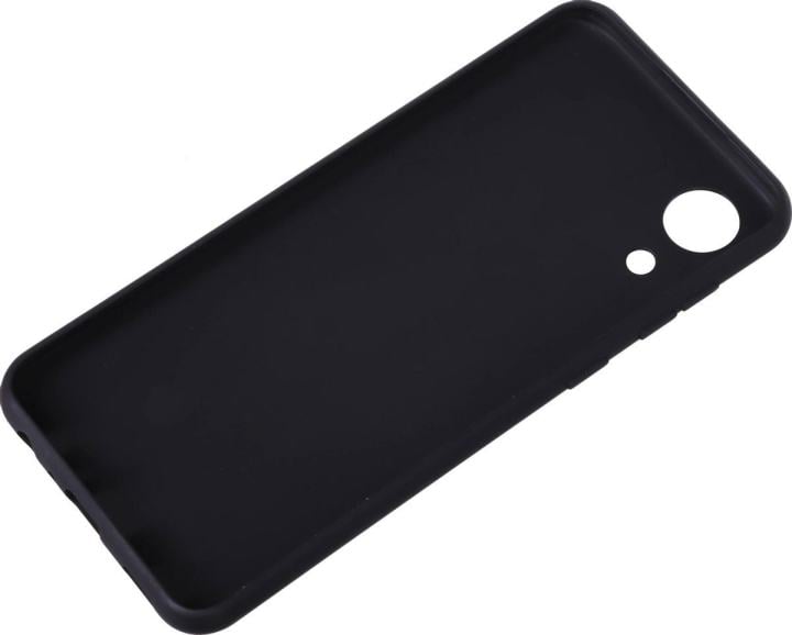 Чехол Borasco 40944 для Samsung Galaxy A03 Core, Silicone, черный матовый