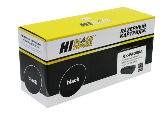 Hi-Black KX-FAD89A Драм-юнит для Panasonic KX-FL401/402/403/413/423/FLC411/412/413/418 (Hi-Black) KX-FAD89A, 12K