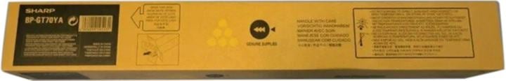 Картридж лазерный Sharp BPGT70YA, желтый, 24000 стр., для Sharp BP50Cxx/BP55C/BP60Cxx/BP70Cxx