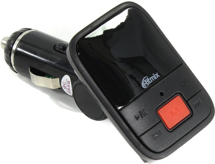 Ritmix (FMT-A745)(MP3 USB,microSD Flash Player+FM Transmitter,передаёт звук на  FM-приёмник,BT,LCD,п