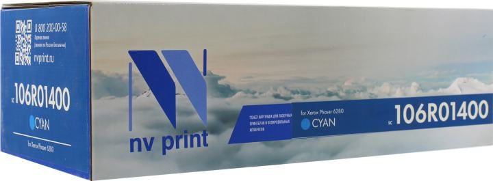 Картридж NV-Print 106R01400 Cyan  для  Xerox  Phaser 6280