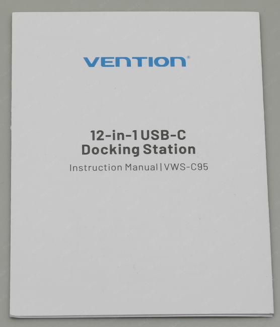 Vention <THSHC> Docking Station USB-C  -> HDMI(F)+VGA(F)+DP+RJ45+2xUSB3.0+USB2.0+USB-C+PD+Jack3.5+SD/microSD CR