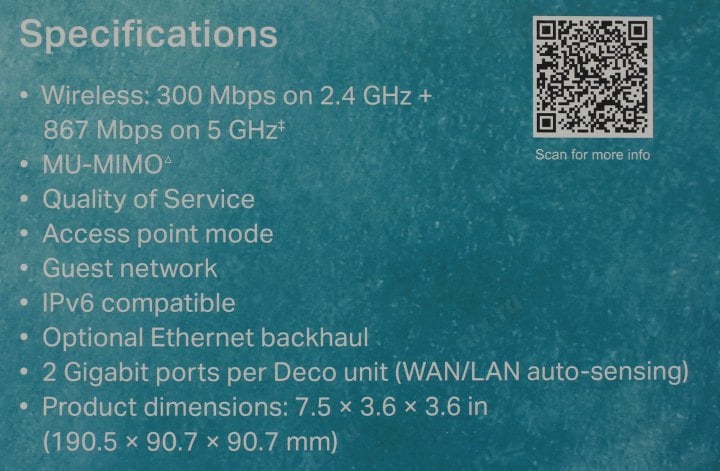 TP-LINK <Deco M4(2-pack)> Mesh Wi-Fi System  (2UTP 1000Mbps, 802.11a/b/g/n/ac)