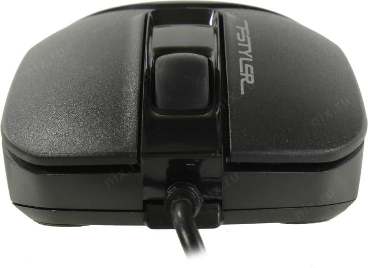 A4Tech FSTYLER Optical Mouse <FM12 Black>  (RTL) USB 3btn+Roll